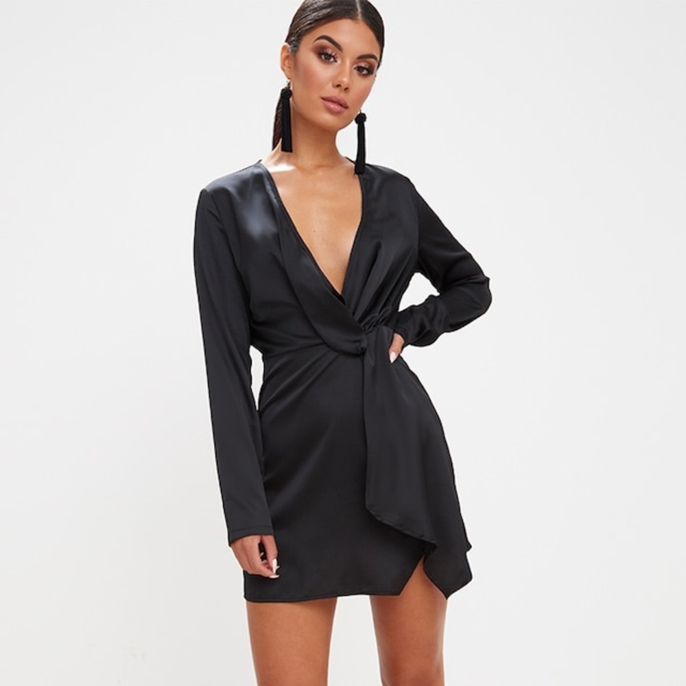 Pretty Little Thing Satin Dress